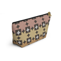 World's Fair Accessory Pouch w T-bottom in Pink